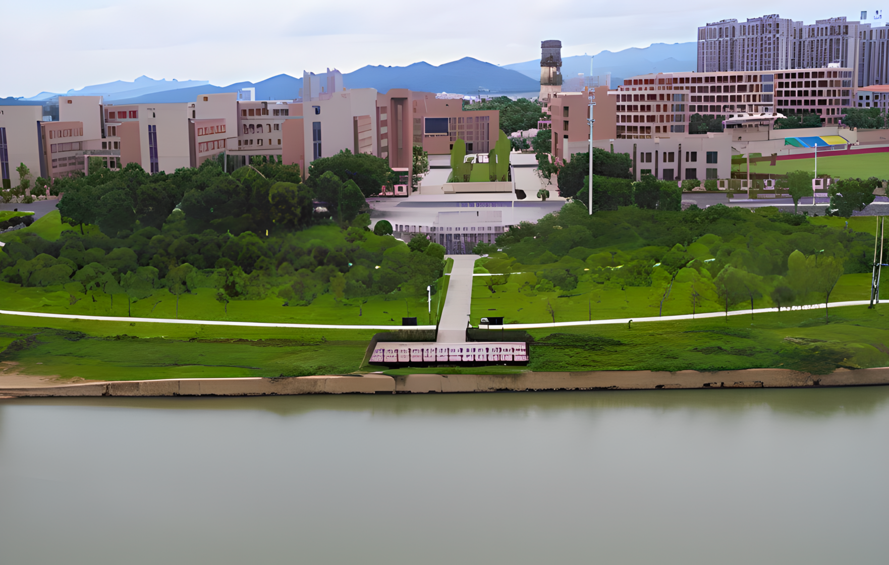 黄山健康职业学院校园风貌